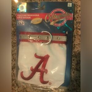 NEW Dog Collar Bandana College Alabama Bama Large